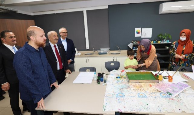 Bilal Erdoğan'dan 'Güzide Gençlik'e ziyaret