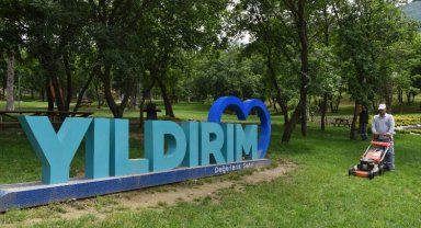 Bursa Yıldırım'ın orman parklarına yaz öncesi bakım