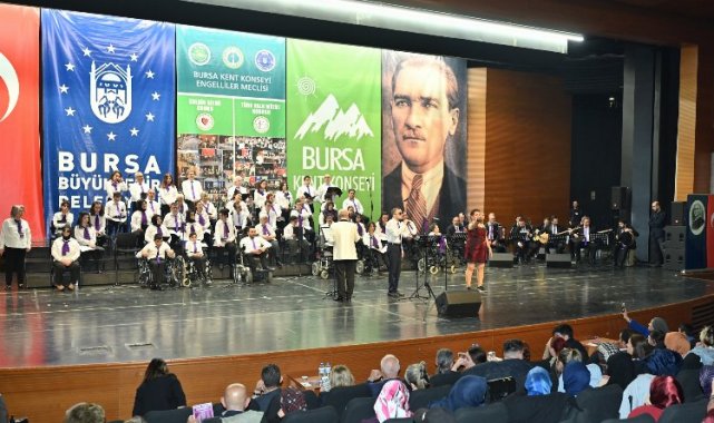 Bursa'da Engelliler Meclisi'nden 'Bahara merhaba' konseri