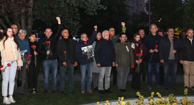 Bursa'da "Üç Fidan"a duygu dolu anma