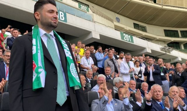 Bursaspor'un kampanyasına ilk bağış Başkan Çelik'ten