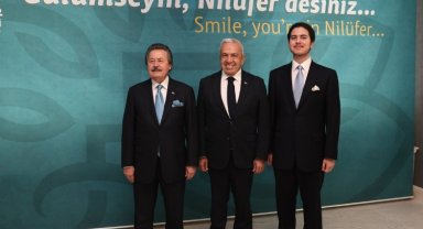 Cavit Çağlar'dan Başkan Şadi Özdemir'e ziyaret