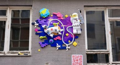 Çocuklar için uzay İstanbul duvarlarına taşındı