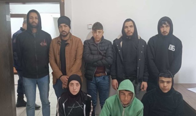 Edirne'de 11 göçmen yakalandı