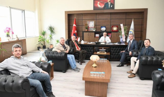 Eğitim İş Keşan Temsilciliği'nden Mehmet Özcan'a ziyaret