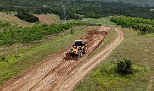 Gebze'de yol çalışmaları sürüyor