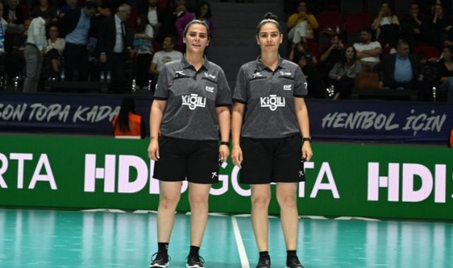 İlklerin kadın hakem ikilisi Avrupa Ligi Finali'nde