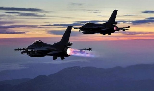 Irak'ın kuzeyine hava harekatı: 16 terörist etkisiz!