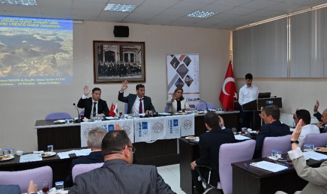 Jeopark Belediyeler Birliği Meclisi'nde ilk toplantı