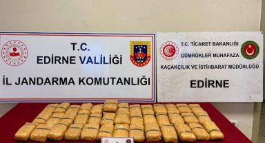Kapıkule'de 18 kilo eroin ele geçirildi