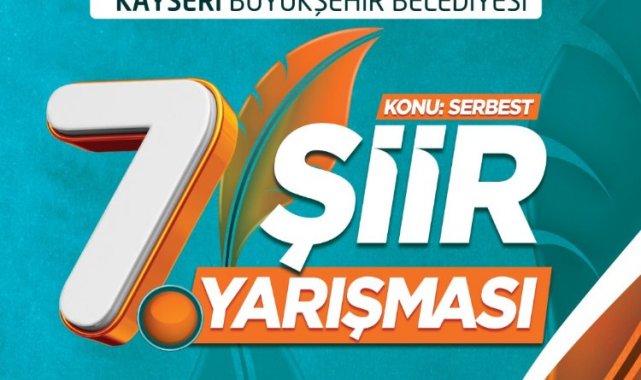 Kayseri'de geleneksel şiir yarışmasının 7'ncisi başladı