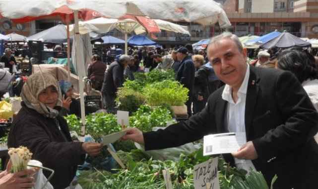 Keşan'da pazar esnafına etiket eğitimi