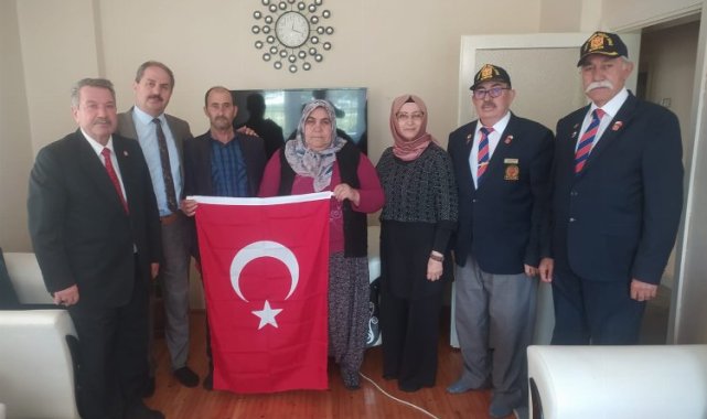 Konya Büyükşehir'den şehit ve gazi ailelerin evlerine ziyaret