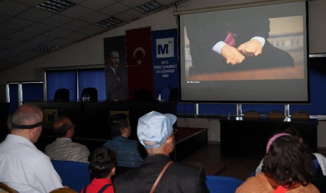 Konya'da sesli betimlemeli film etkinliği