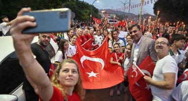 Manisa'da 19 Mayıs Fener Alayı ile kutlandı