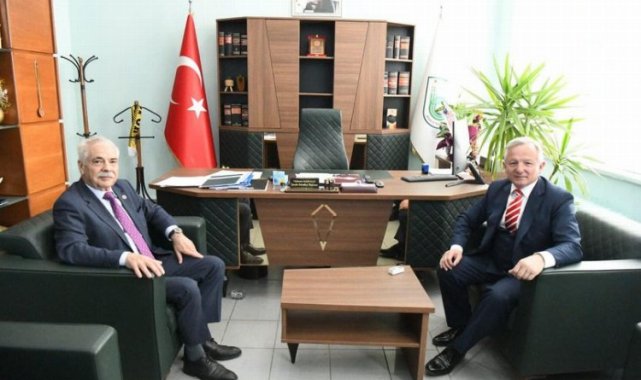 Mehmet Özcan'dan Mehmet Kerman'a ziyaret