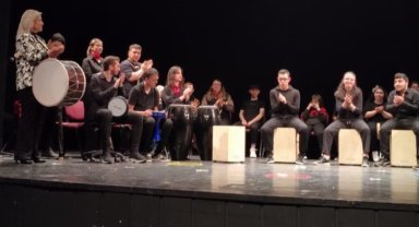 Özel öğrencilerden çok özel gösteri