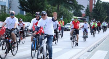 Pedallar İzmit'te de 19 Mayıs'a çevrildi