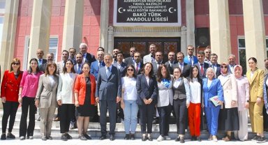 TBMM'den Bakü'deki Türk eğitim kurumlarına ziyaret