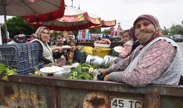 Yeni hal sezonu Turgutlu Sebze ve Meyve Hali'nde dualarla açıldı