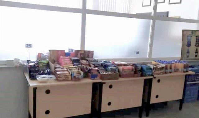 Yenişehir'deki köy okulunun kantininde örnek uygulama