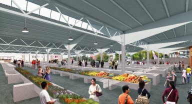 Yıldırım'da Bağlaraltı Pazar Alanı gün sayıyor