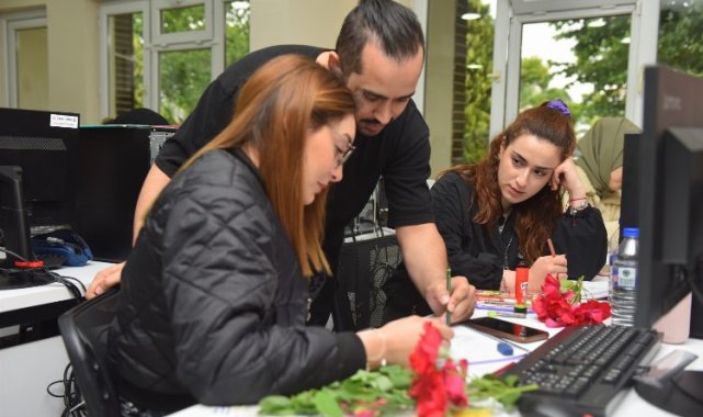 Yıldırım'da hem iş hem eğitim