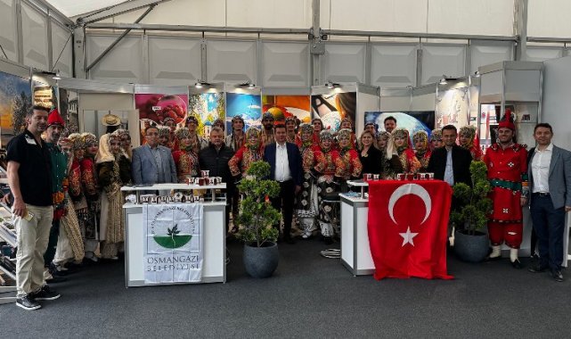 Almanya'daki festivalin yıldızı Osmangazi oldu