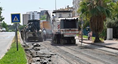 Antalya Muratpaşa'da sıfır asfalt