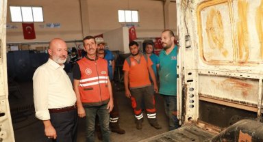 Başkan Çolakbayrakdar: "Atölyemiz, sanayi sitesi gibi çalışıyor"