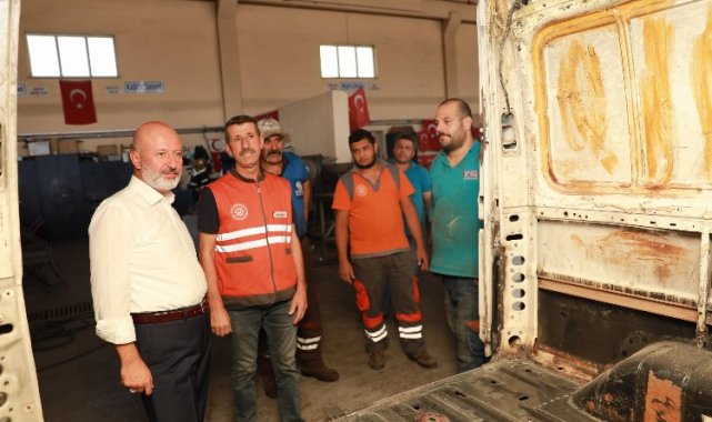 Başkan Çolakbayrakdar: "Atölyemiz, sanayi sitesi gibi çalışıyor"