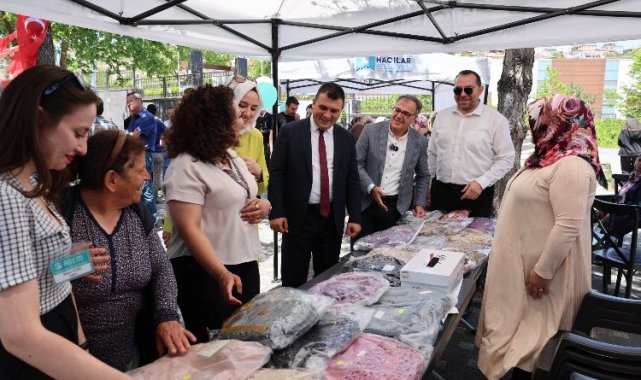 Başkan Özdoğan: "Üreten kadınlarımızın her zaman yanındayız"