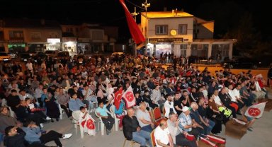 Bünyan'da milli maç coşkusu