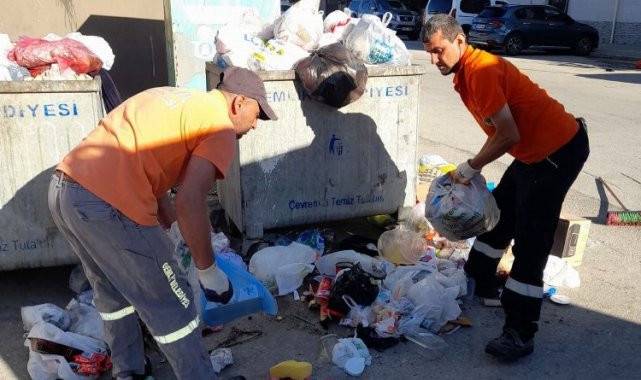 Bursa Gemlik'te temizlik seferberliğine devam