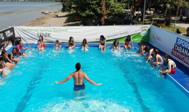 Bursa İznik'te yaz spor heyecanı 14 branşta
