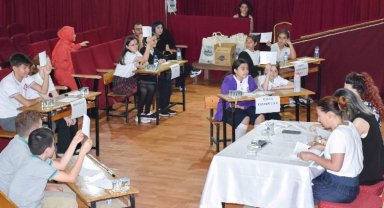 Bursa Karacabey'de "Çevre Dostu Okullar" yarıştı