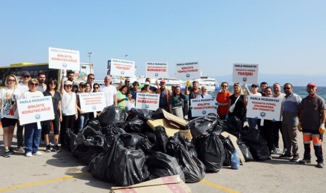 Bursa Mudanya'dan temizlik duyarlılığı!