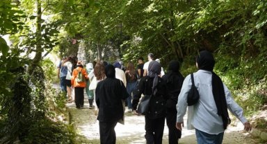 Bursa Yıldırımlı gençler doğa için yürüdü