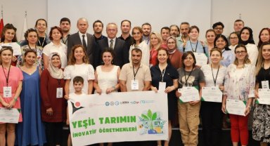 Bursa'da öğretmenlere sürdürülebilir tarım eğitimi