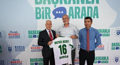 Bursalılar, Başkan Bozbey ile buluştu