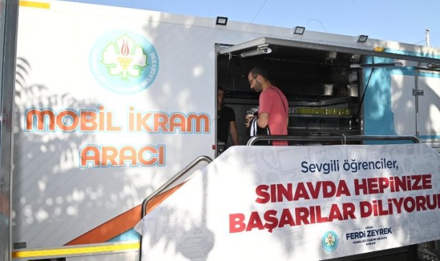 Büyükşehir Belediyesi YKS'de öğrencileri yalnız bırakmayacak