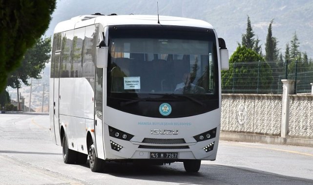 Büyükşehir'den mezarlıklara ücretsiz ulaşım hizmeti