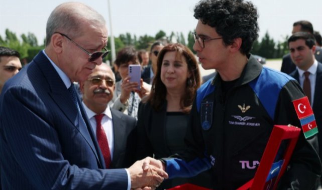 Cumhurbaşkanı Erdoğan, Türkiye'nin ikinci astronotu Atasever ile görüştü