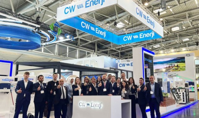 CW Enerji Almanya'da yerli ve milli ürünlerini sergiledi
