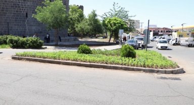 Diyarbakır'da su tasarruflu peyzaj