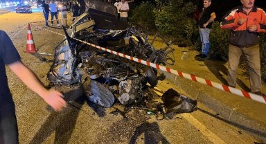 Düzce Akçakoca yolunda trafik kazasında 1 kişi öldü