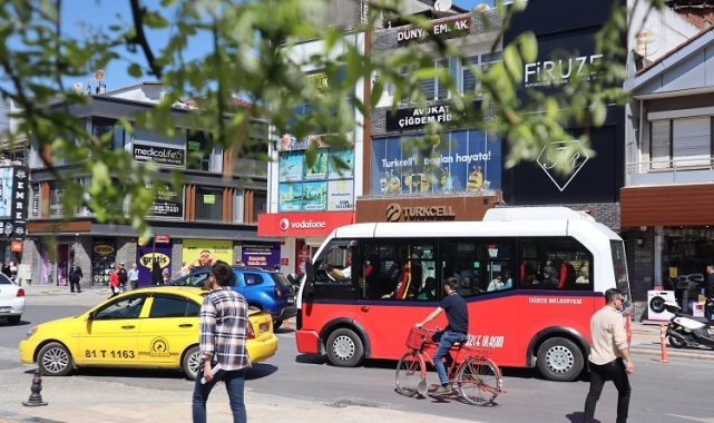 Düzce'de bayram boyunca ulaşım ücretsiz
