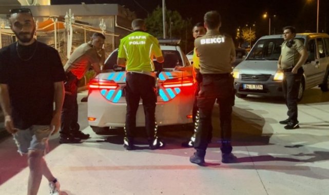 Düzce'de polisten kaçan alkollü sürücü yakalandı