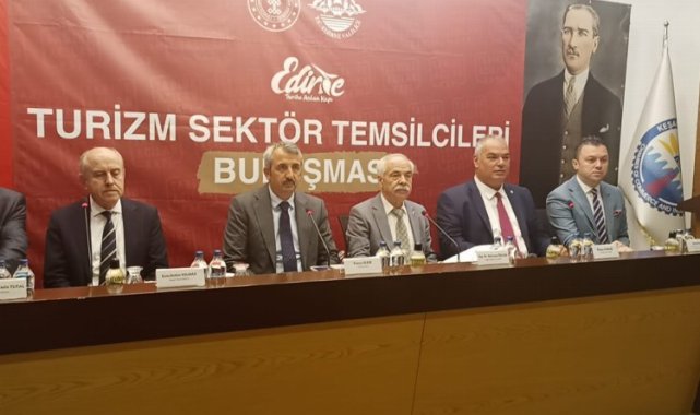 Edirne Keşan'da turizm sektör buluşması... Saros'un sorunları görüşüldü