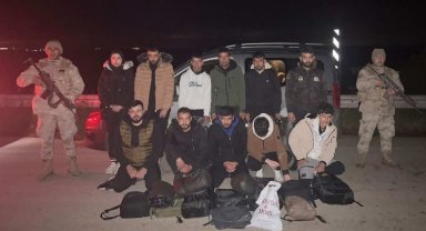 Edirne'de 11 düzensiz göçmen yakalandı